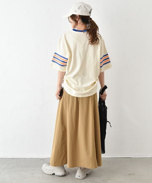 Champion｜プリントロゴリンガーTシャツ [[C3-B331]][C]