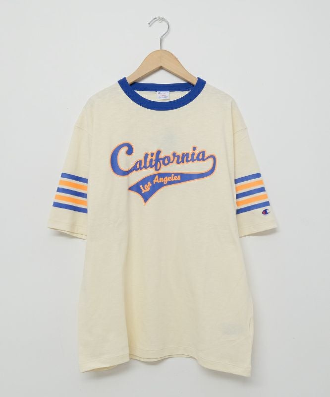 Champion｜プリントロゴリンガーTシャツ [[C3-B331]][C]