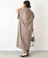 HUMS｜ワイドスリーブシャツワンピース [[WHU001]][C]