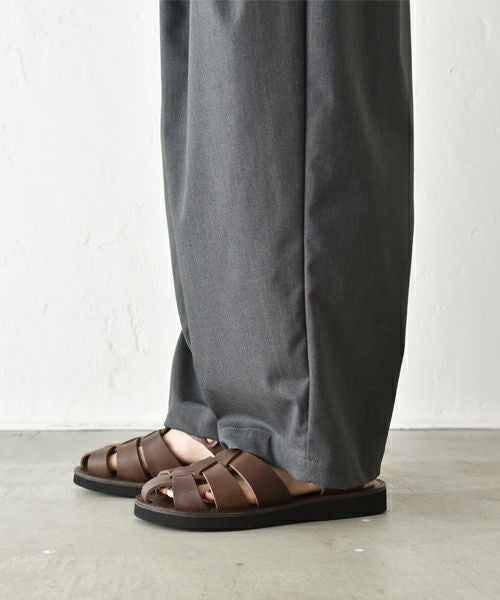 Organic Handloom｜レザーグルカサンダル [[OH002208]][C] | ma28