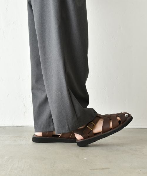 Organic Handloom｜レザーグルカサンダル [[OH002208]][C] | ma28