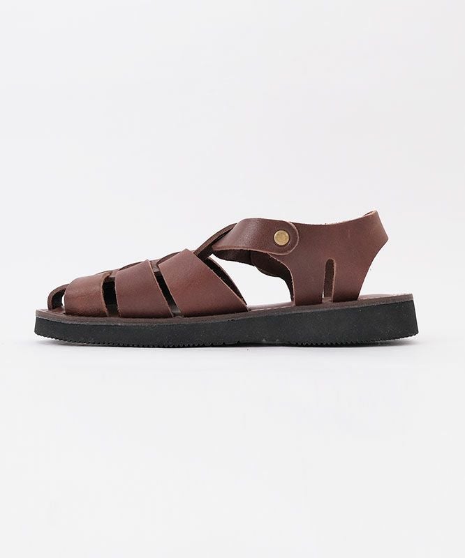 Organic Handloom｜レザーグルカサンダル [[OH002208]][C] | ma28