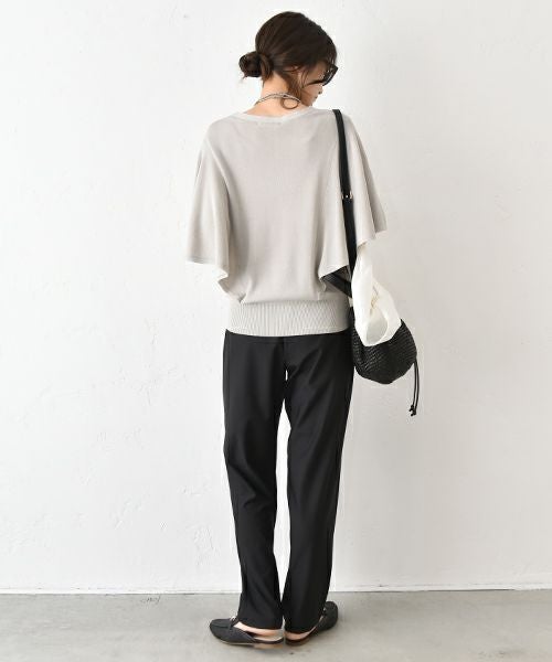 HUMS｜フレアスリーブニット [[RNK-2553]][C]