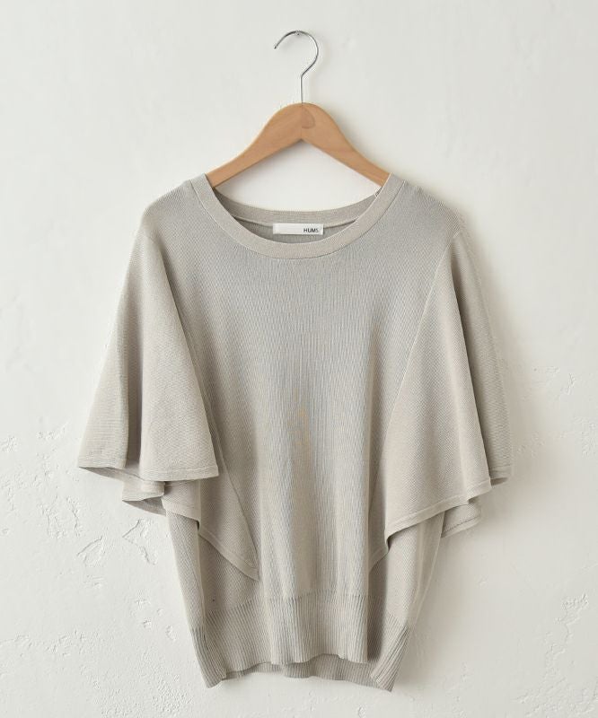 HUMS｜フレアスリーブニット [[RNK-2553]][C]