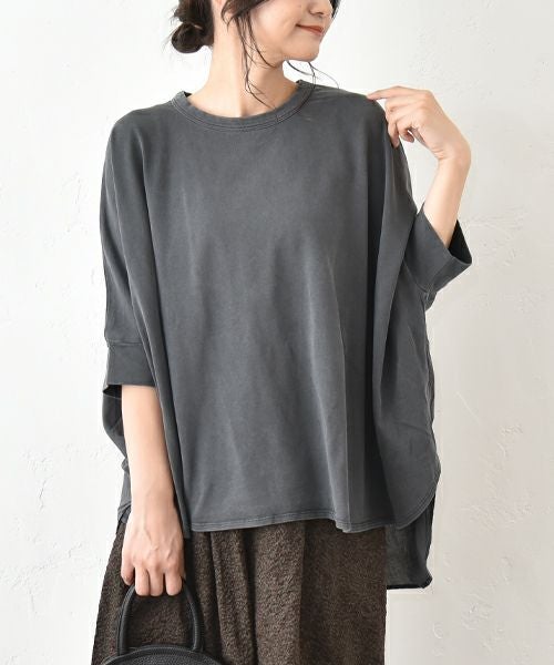 HEAVENLY｜異素材ドッキングカットソー [[2525144]][C]