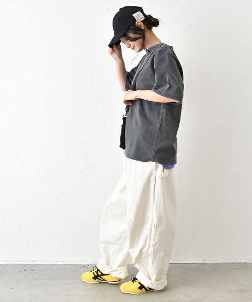 Gives a sense of fullment｜天竺刺繍Tee [[652003]][C]