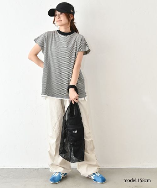 and quarter｜フレンチスリーブTee [[852405]][C]