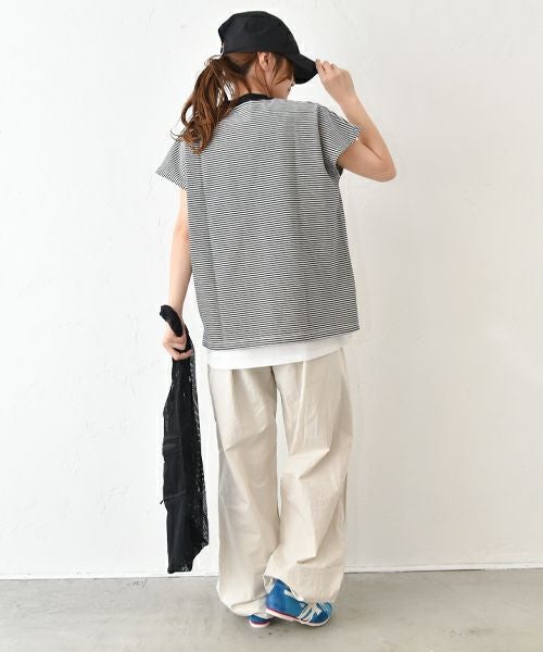 and quarter｜フレンチスリーブTee [[852405]][C]