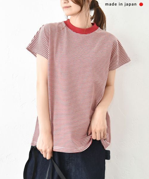 and quarter｜フレンチスリーブTee [[852405]][C]