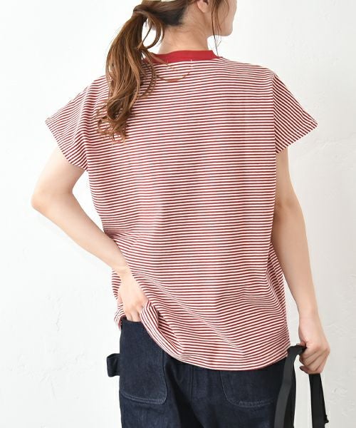 and quarter｜フレンチスリーブTee [[852405]][C]