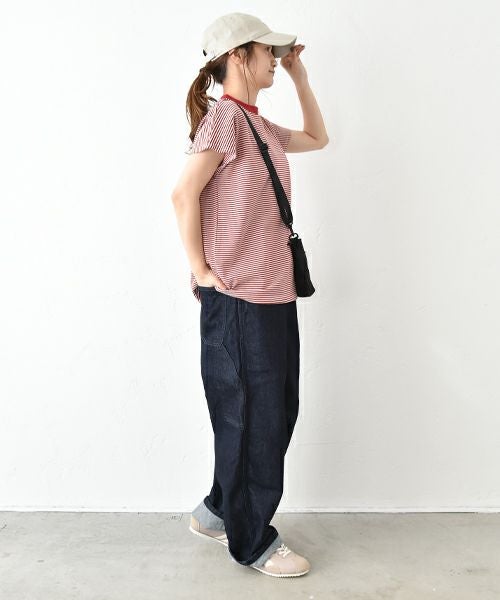 and quarter｜フレンチスリーブTee [[852405]][C]