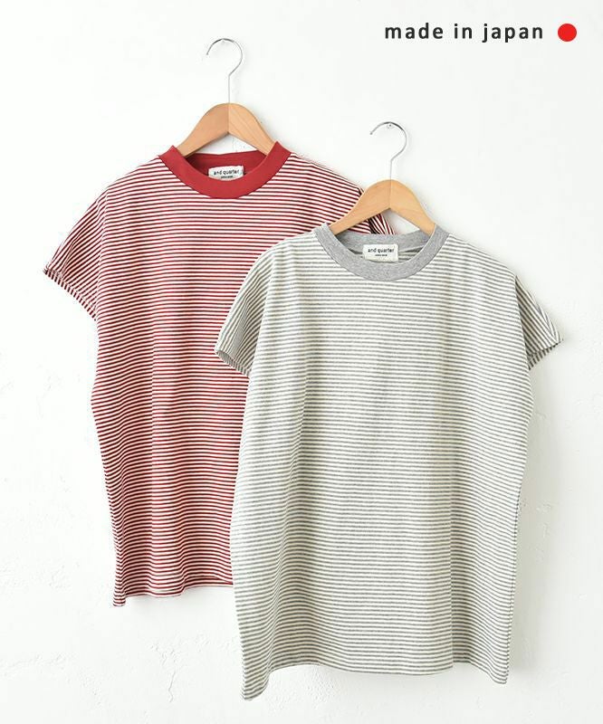 and quarter｜フレンチスリーブTee [[852405]][C]