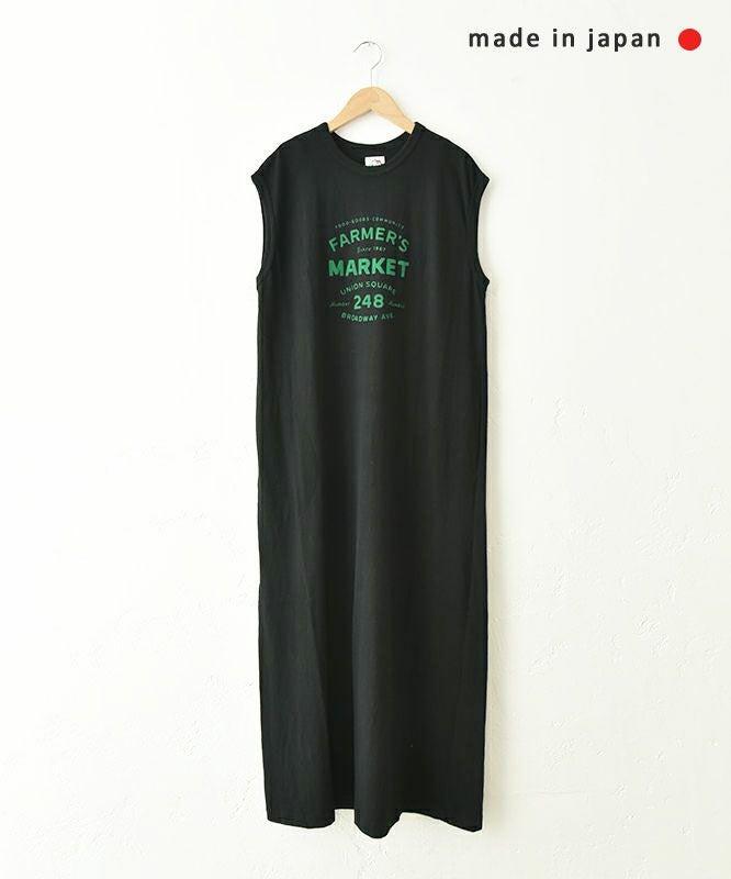 her.｜フロッキープリントノースリーブワンピース [[3252C-906]][C]