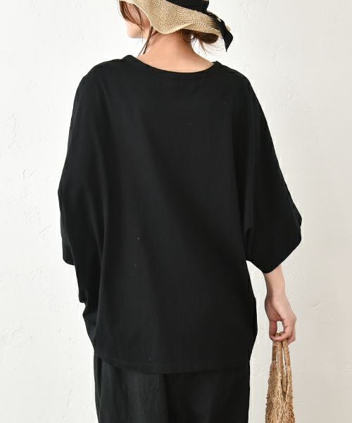 No18｜ワイドカットソー(ハニカム) [[CE1CT250301-3]][C]