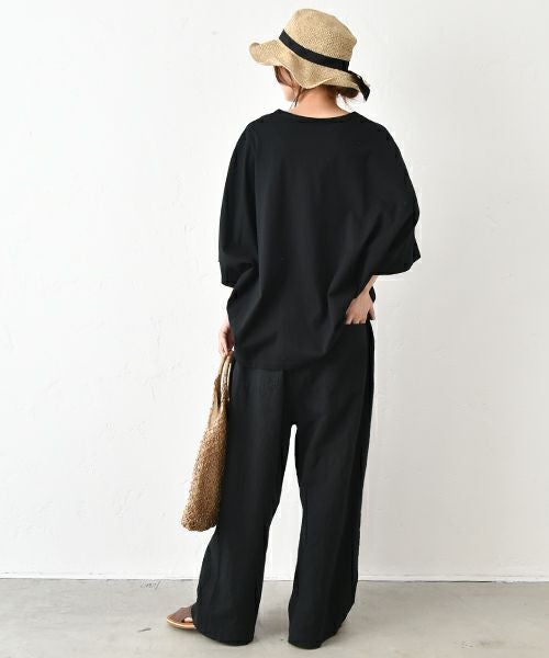 No18｜ワイドカットソー(ハニカム) [[CE1CT250301-3]][C]