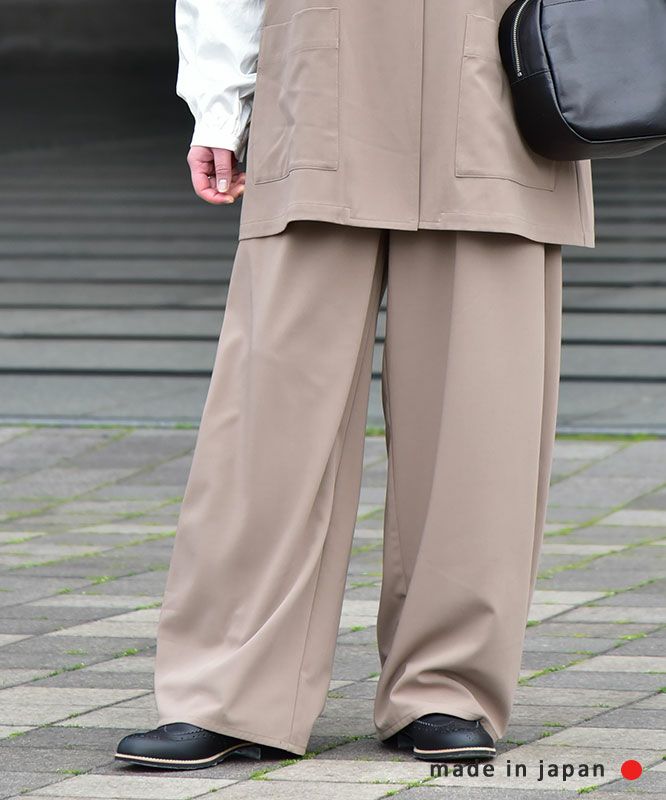 No18｜タックパンツ [[H25004]][C]