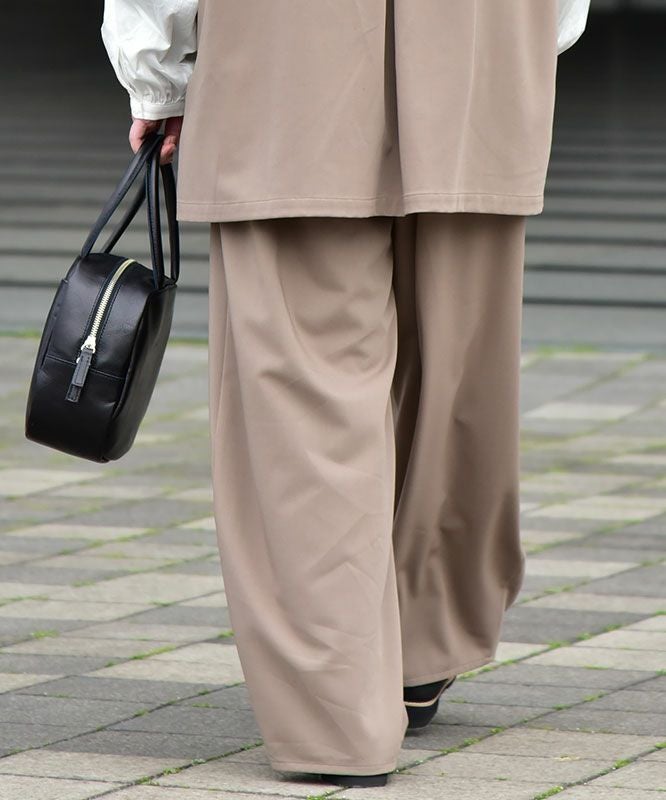 No18｜タックパンツ [[H25004]][C]