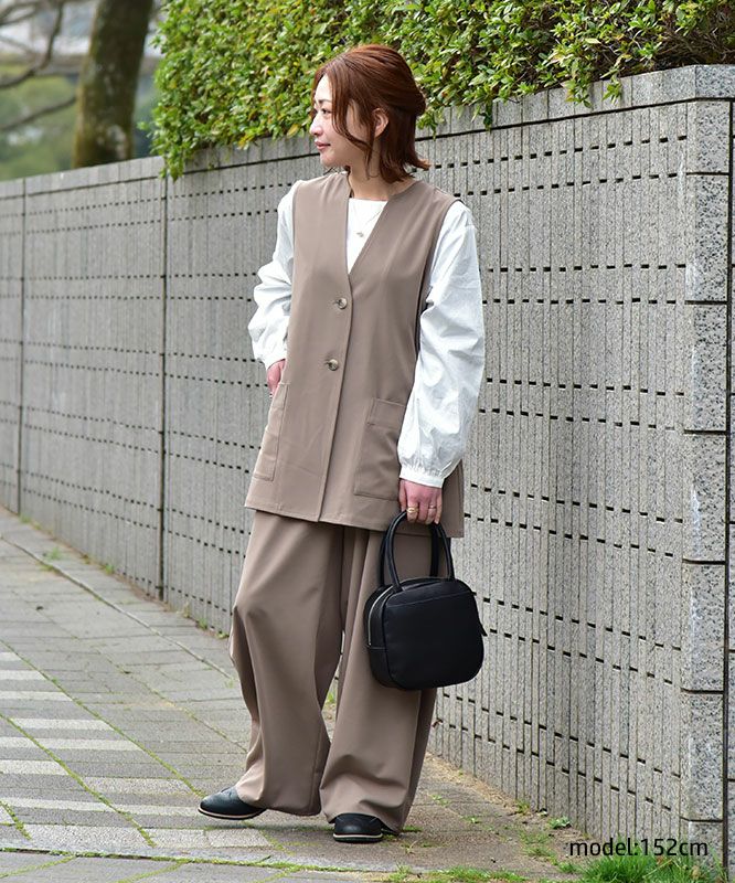 No18｜タックパンツ [[H25004]][C] | ma28 ONLINE STORE