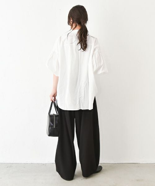 No18｜タックパンツ [[H25004]][C]