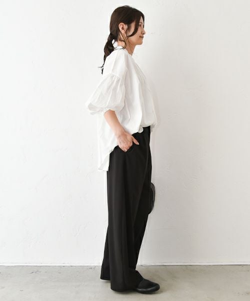 No18｜タックパンツ [[H25004]][C]