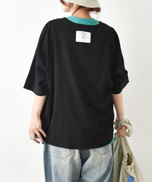 IN THE MARKET｜後ろワッペン付ポケットプルオーバー [[C-2381]][C]