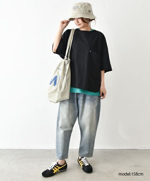 IN THE MARKET｜後ろワッペン付ポケットプルオーバー [[C-2381]][C]