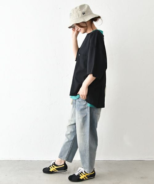 IN THE MARKET｜後ろワッペン付ポケットプルオーバー [[C-2381]][C]