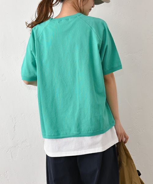 and quarter｜ラグランプリントTee [[MA-04182]][C]