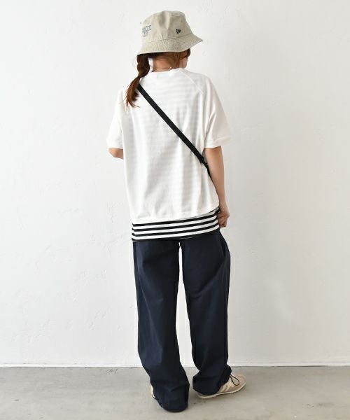 and quarter｜ラグランプリントTee [[MA-04182]][C]