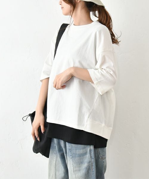 and quarter｜バックスリットTee [[MA-300194]][C]