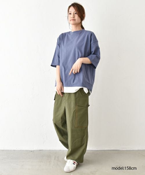 and quarter｜バックスリットTee [[MA-300194]][C]