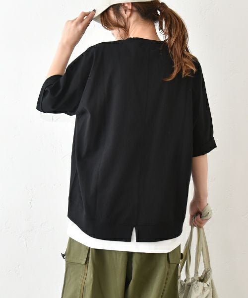 and quarter｜バックスリットTee [[MA-300194]][C]