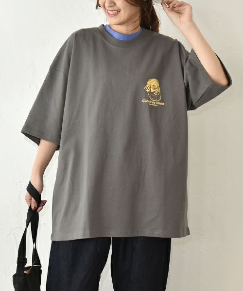 ジムマスター｜carefree smile ビックTee [[G521796]][C]