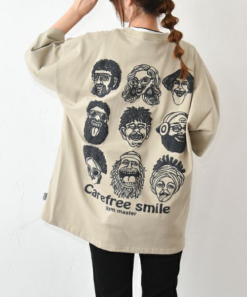ジムマスター｜carefree smile ビックTee [[G521796]][C]