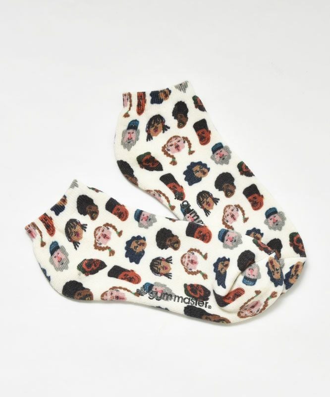 ジムマスター｜ハッピーペイント アンクルソックス [[G957394]][C]