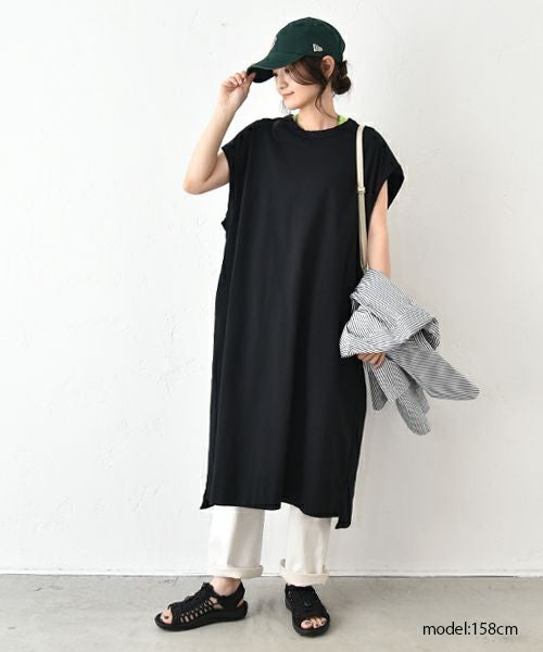 her.｜ストライプ半袖シャツ [[CE3SH250502]][C]