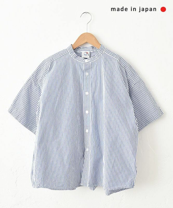 her.｜ストライプ半袖シャツ [[CE3SH250502]][C]