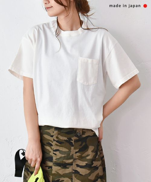 and quarter｜バックプリントポケットTシャツ [[MA-491017]][C]