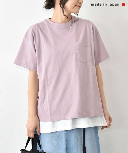and quarter｜バックプリントポケットTシャツ [[MA-491017]][C]
