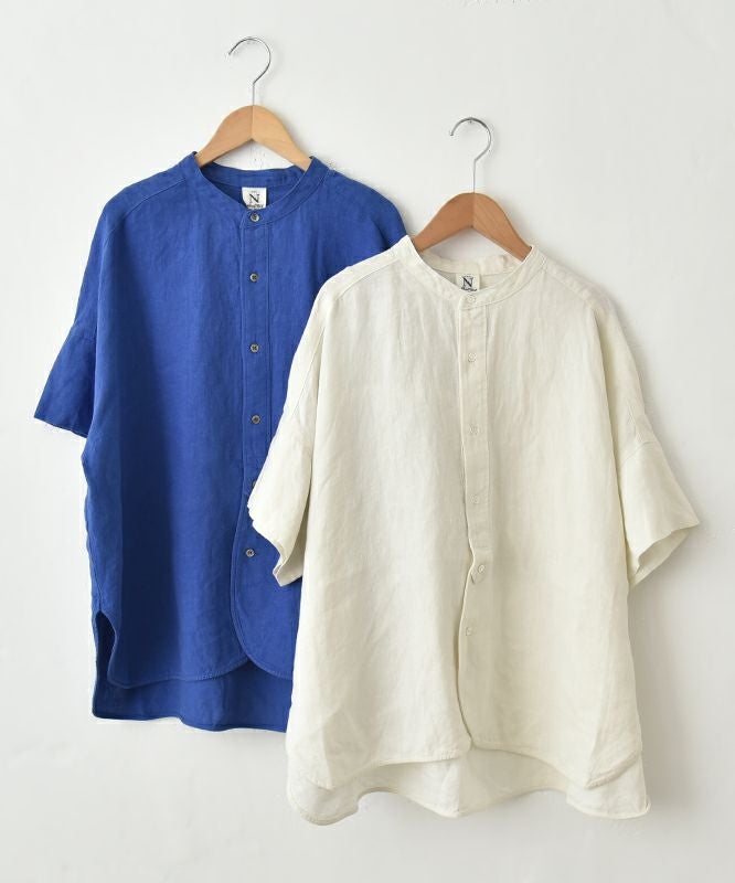  RNA｜ハーフスリーブフレンチリネンシャツ [[B2868]][C]