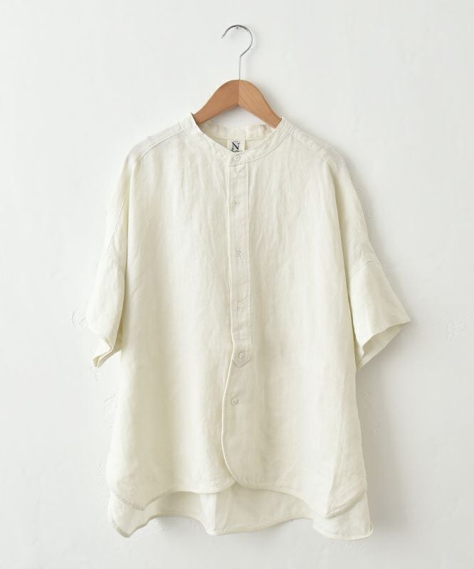  RNA｜ハーフスリーブフレンチリネンシャツ [[B2868]][C]