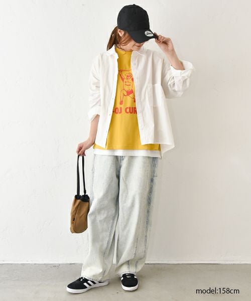 RNA｜ケミカル加工のワイドストレートパンツ [[R4314]][C]