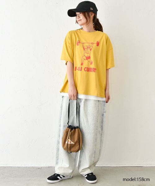 RNA｜ケミカル加工のワイドストレートパンツ [[R4314]][C]