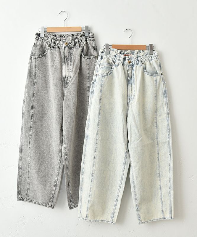 RNA｜ケミカル加工のワイドストレートパンツ [[R4314]][C]