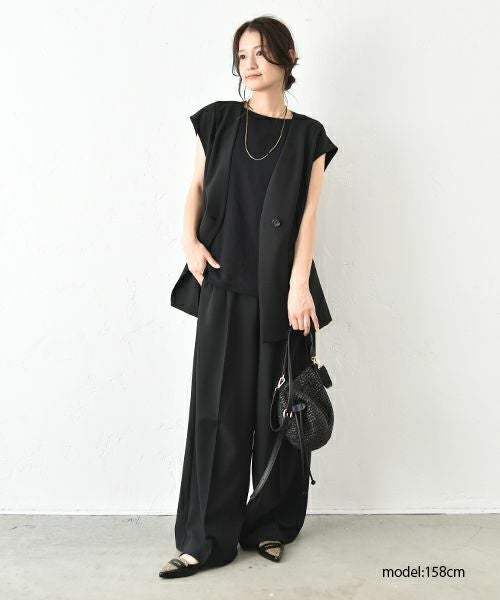 MIDIUMISOLID｜タックワイドプルオーバー [[2-112187]][C]