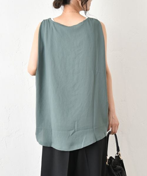 MIDIUMISOLID｜タックワイドプルオーバー [[2-112187]][C]