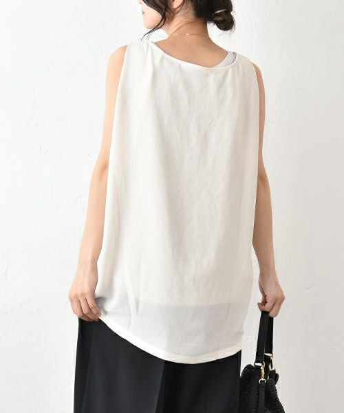 MIDIUMISOLID｜タックワイドプルオーバー [[2-112187]][C]