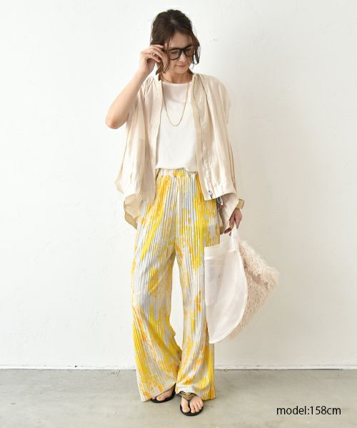 MIDIUMISOLID｜タックワイドプルオーバー [[2-112187]][C]