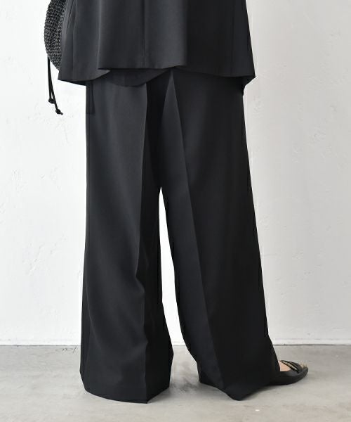 MIDIUMISOLID｜ストレートワイドパンツ [[3-16214752]][C]
