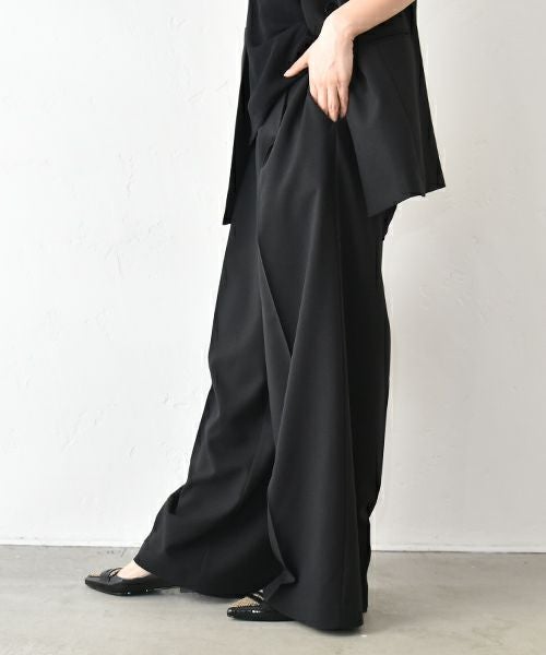 MIDIUMISOLID｜ストレートワイドパンツ [[3-16214752]][C]